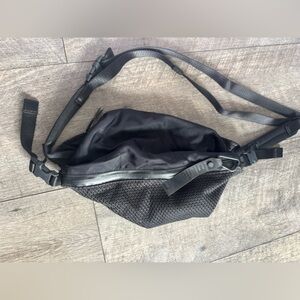 lululemon athletica Black Mesh Crossbody Bag